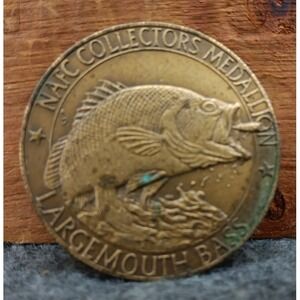NAFC Collectors Large Mouth Bass Collectors Series 1 Medallion / Coin **READ**‎